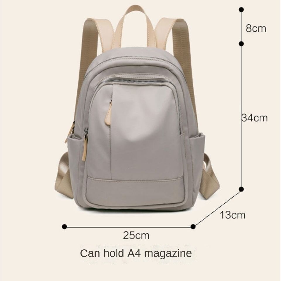 Balo nữ Ba lô vải Oxford Balo chống thấm Ba lô thời trang Hàn Quốc