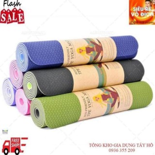 THẢM TẬP YOGA TPE 2 LỚP
