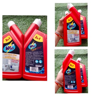 Nước tẩy nhà tắm và bồn cầu Win⚡sáng bóng tiết kiệm ⚡1000ml