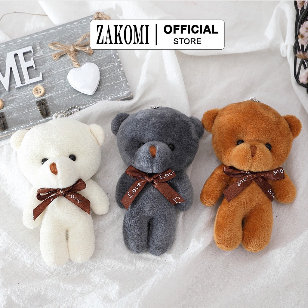 Gấu bông Teddy mini gói kèm sét quà tặng . Màu ngẫu nhiên