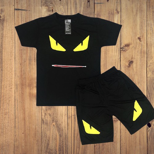 Bộ thể thao nam mùa hè thun lạnh đồ bộ 2D Mẫu Mắt cam kết chất lượng sản phẩm đồ thể thao nam thun lạnh