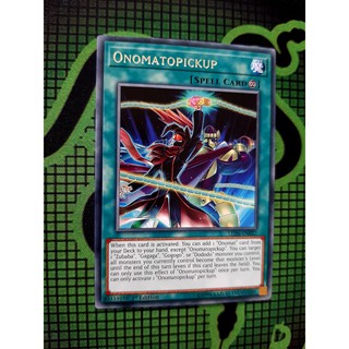 [ Đỗ Lạc Shop ] Thẻ Bài Mint90 Yugioh Spell Onomatopickup - LED6-EN037 - Rare