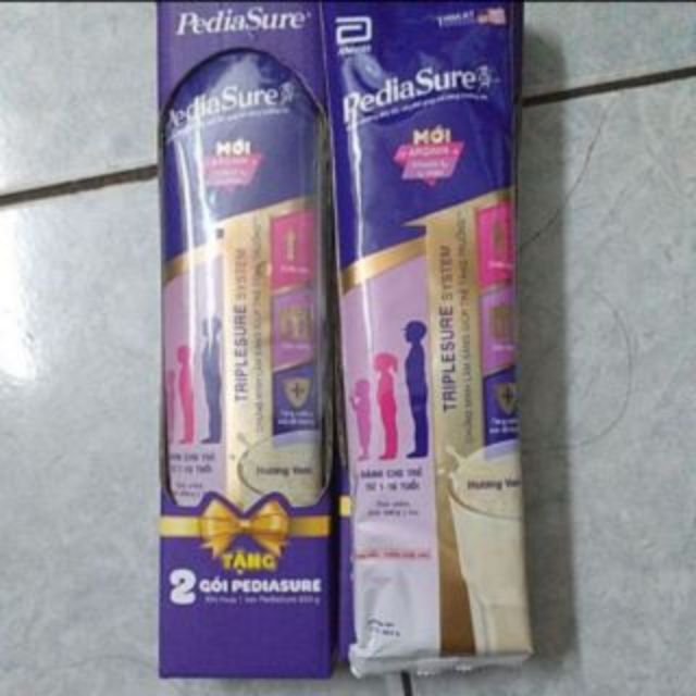 Combo 10 goi Pediasure gói(49g) vị vani 22.5/1goi (date 5/2021)