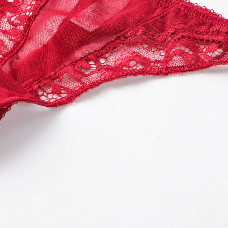 Bộ nội y VARSBABY D325 + N104 vải ren không gọng thông thoáng quyến rũ cho nữ