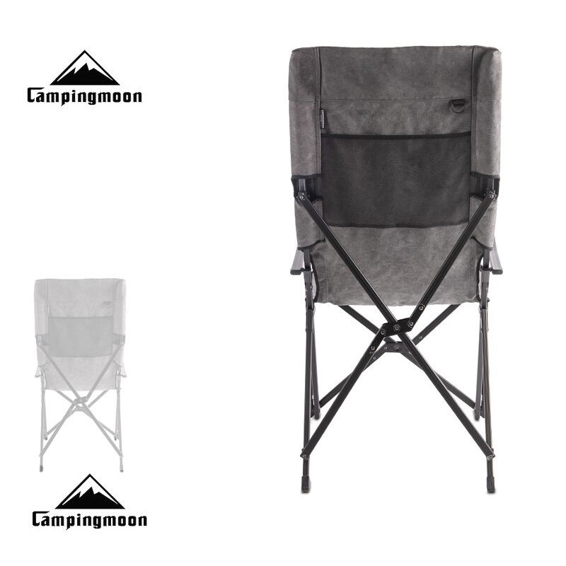 Ghế xếp dã ngoại lưng cao Campingmoon F-1001C