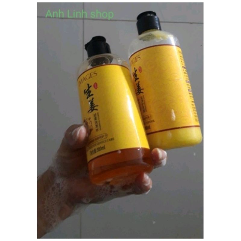 Cặp Dầu Gội + Dầu Xả Gừng IMAGES Làm Sạch Gàu, Phục Hồi Tóc Hư Tổn | BigBuy360 - bigbuy360.vn
