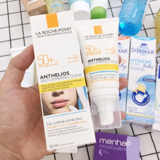 Kem Chống Nắng Cho Da Dầu Mụn La Roche Posay Anthelios Anti Imperfections 50ml
