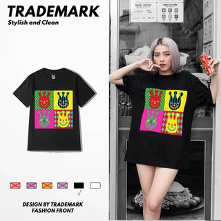 Áo Thun Tay Lỡ Unisex Clownz áo phông nam nữ form rộng 2 màu đen-trắng