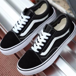 GIÀY THỂ THAO OLD SKOOL ĐEN VÀ ĐỎ