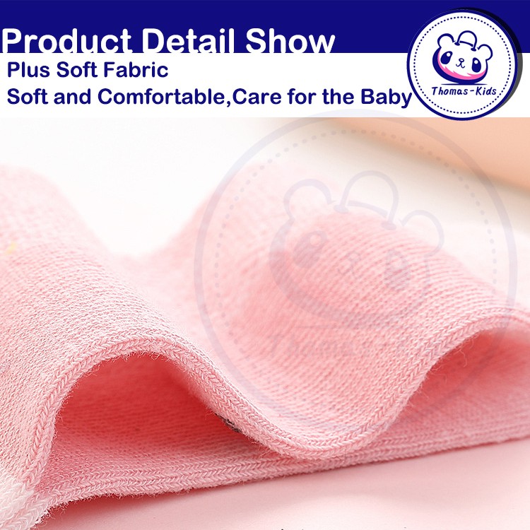 Set 5 Đôi Vớ Cotton Mềm Mại In Họa Tiết Thỏ / Voi Hoạt Hình Thời Trang Cho Bé Gái 1-12 Tuổi