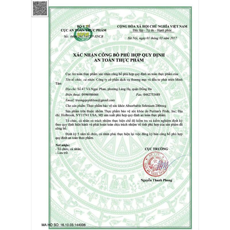 [ 7/2024] Viên uống ngăn ngừa ung thư, tăng sức đề kháng, hỗ trợ tim mạch Absorbable/High Selenium 200mcg