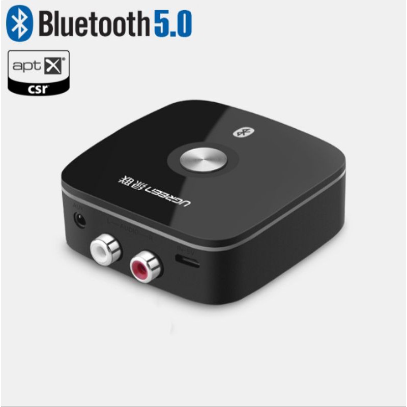 Bộ Thu Bluetooth 5.0 Cho Loa Amly cao cấp UGREEN 40759 - Hàng Chính Hãng Bảo Hành 12 Tháng