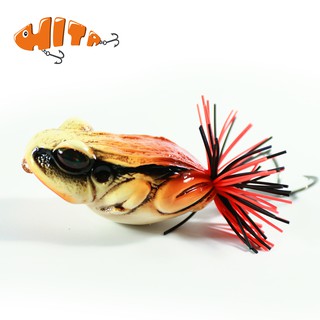 Mồi câu cá Hitalure Wave Raider Frog siêu tốt dùng câu cá lóc 13,5gr