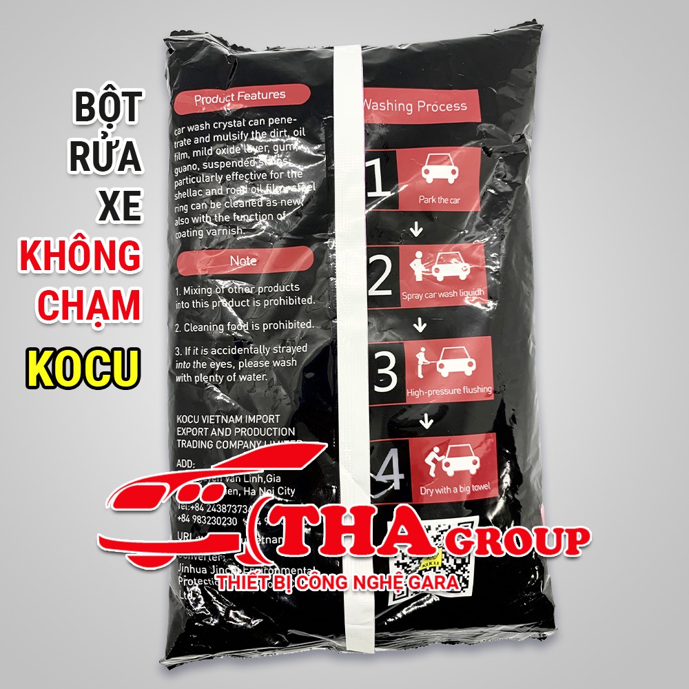 Bột Rửa Xe Không Chạm Kocu 500g