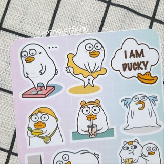 Sticker Thú mỏ vịt "cợt nhả" I Am Ducky