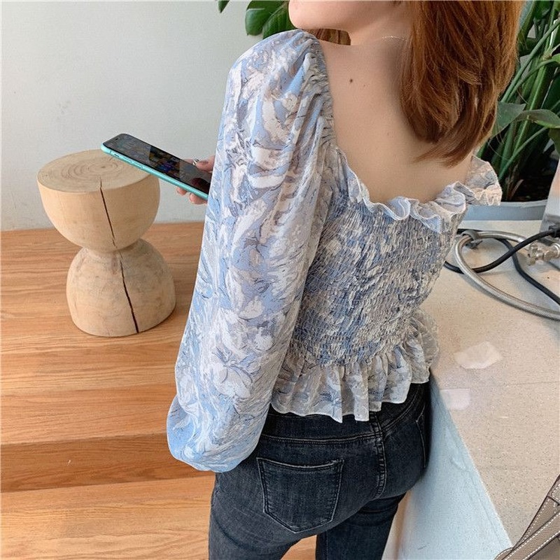 NEW Áo Voan Tay Dài Thời Trang Dành Cho Nữ 908