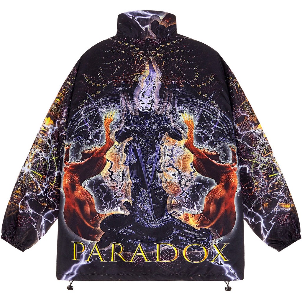 Áo khoác dù Paradox KNIGHT ZIP OVER-PRINTED JACKET