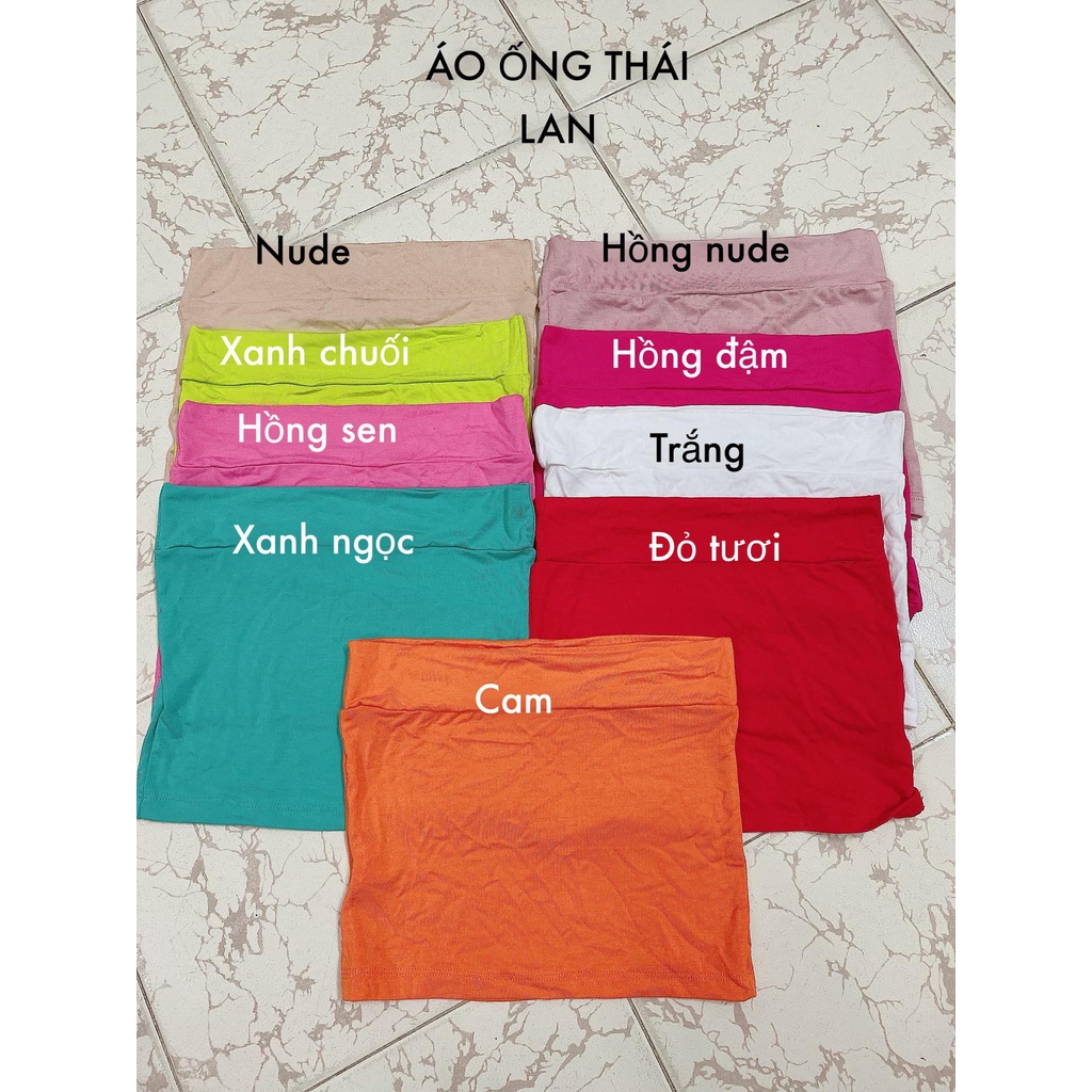 Áo ống/ áo quây đủ màu hàng Thái Lan