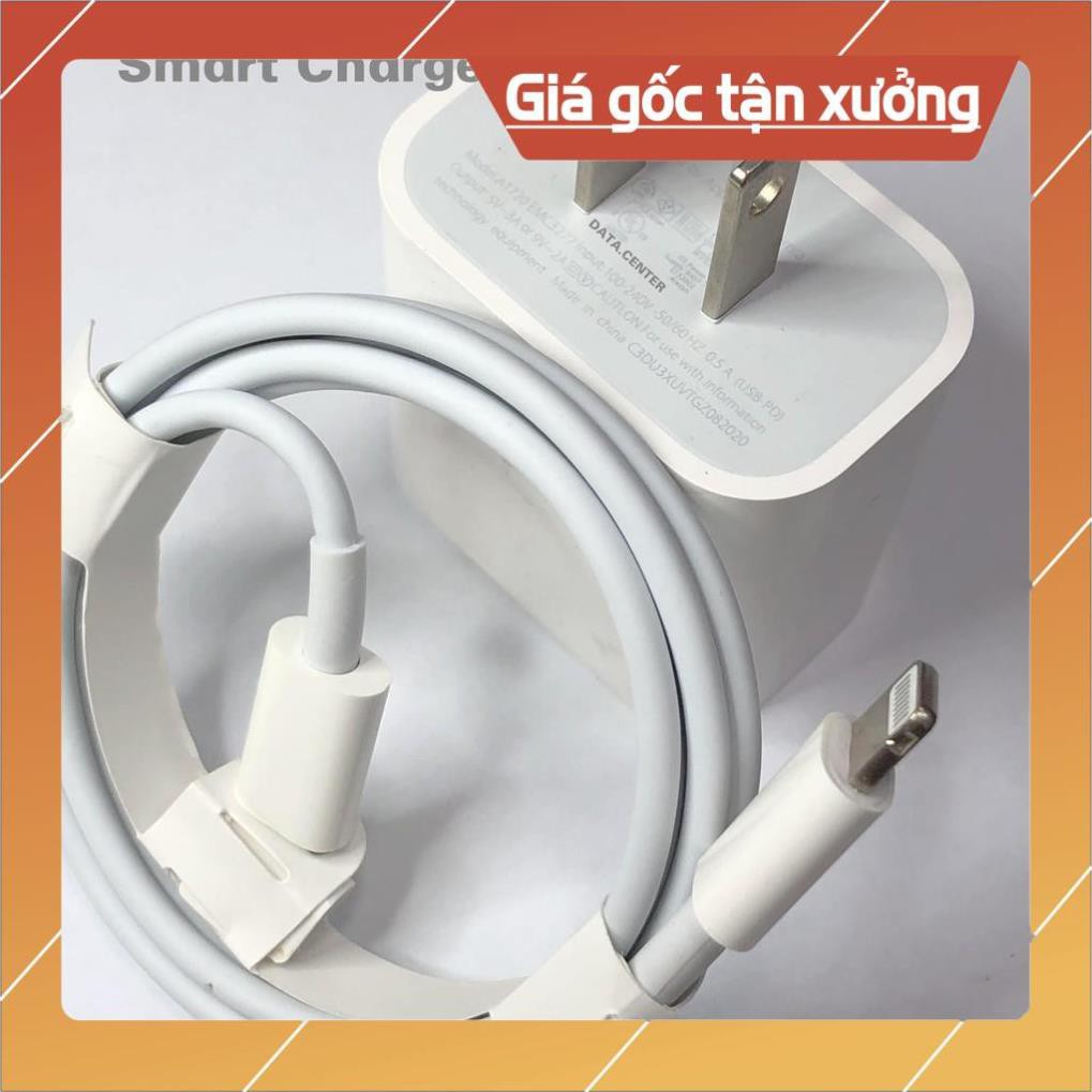 [PD 18W] BỘ CỦ CÁP SẠC NHANH IPHONE IPAD 6 7, 8, X, Xs, XSmax, 11, 11pro, promax Công Nghệ Sạc Apple không loạn cảm ứng