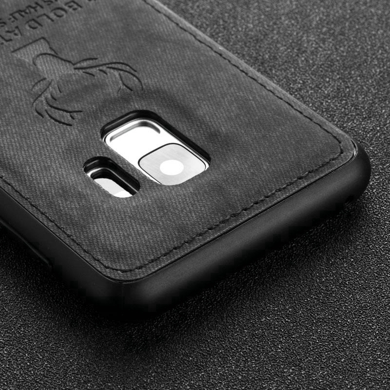 Ốp điện thoại mềm in hình đầu nai cho Samsung Galaxy S9 / S9 Plus /J3 J5 J7 Pro 2017