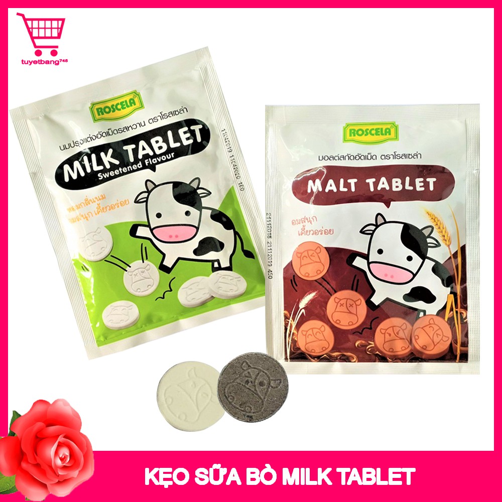 Kẹo Sữa Bò Thái Lan Milk Tablet