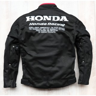 Áo khoác bảo hộ mô tô Honda Racing_Jacket Mesh Fabric Breathable Summer