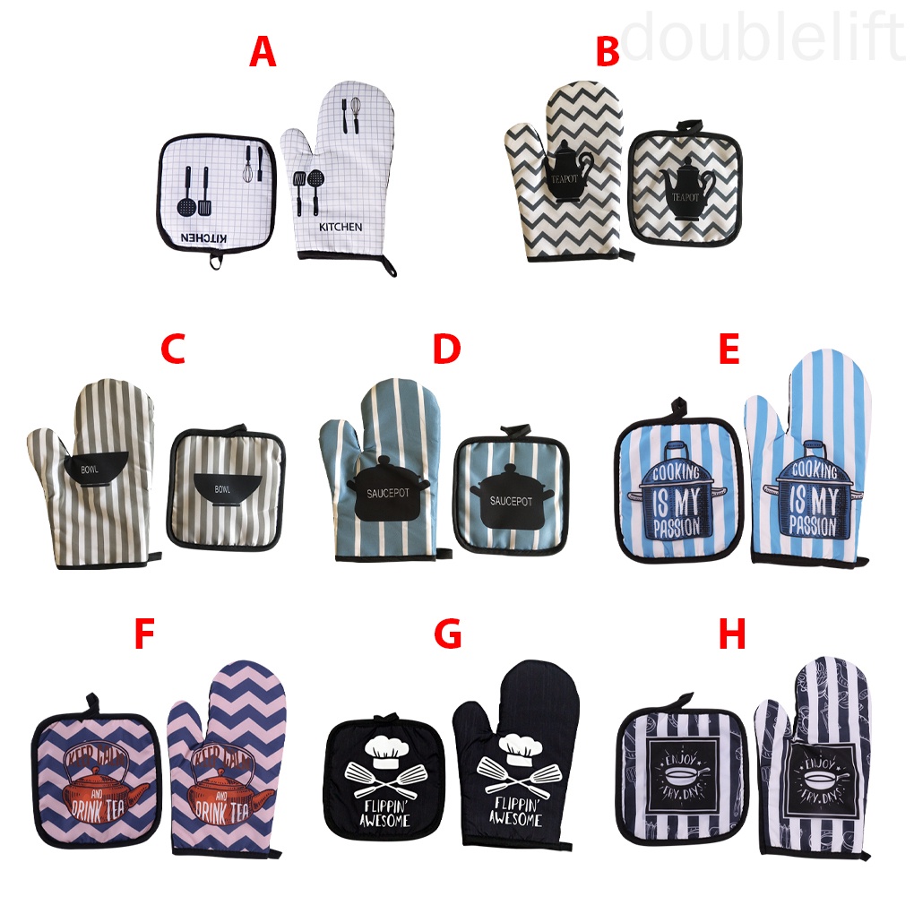 Găng tay nướng bánh thiết kế cách nhiệt chống bỏng tiện dụng