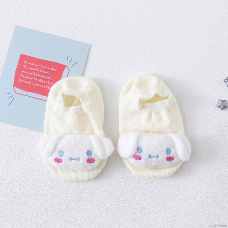 Tất cotton in hoạt hình xinh xắn dành cho bé