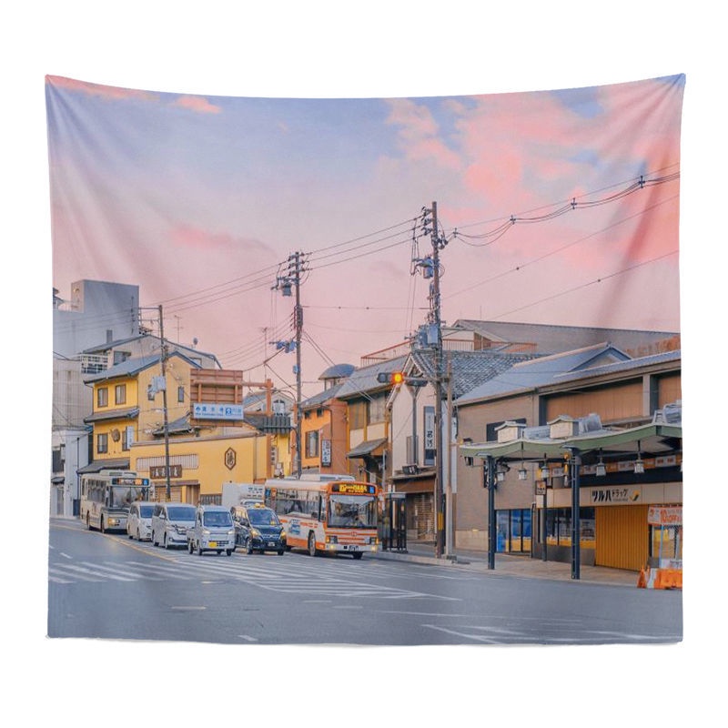 Tranh vải treo tường phòng khách / phòng ngủ phong cách Nhật Bản độc đáo