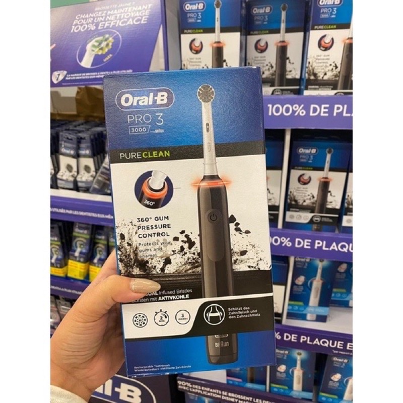 BÀN CHẢI ĐIỆN ORAL B PRO 3 3000 - ĐẦU THAY BÀN CHẢI PRO 3 ORAL 3