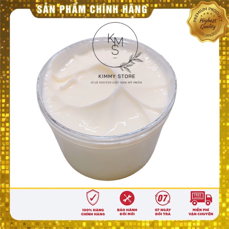 lẻ hộp 500g kem phô mai sệt - whitening body lotion