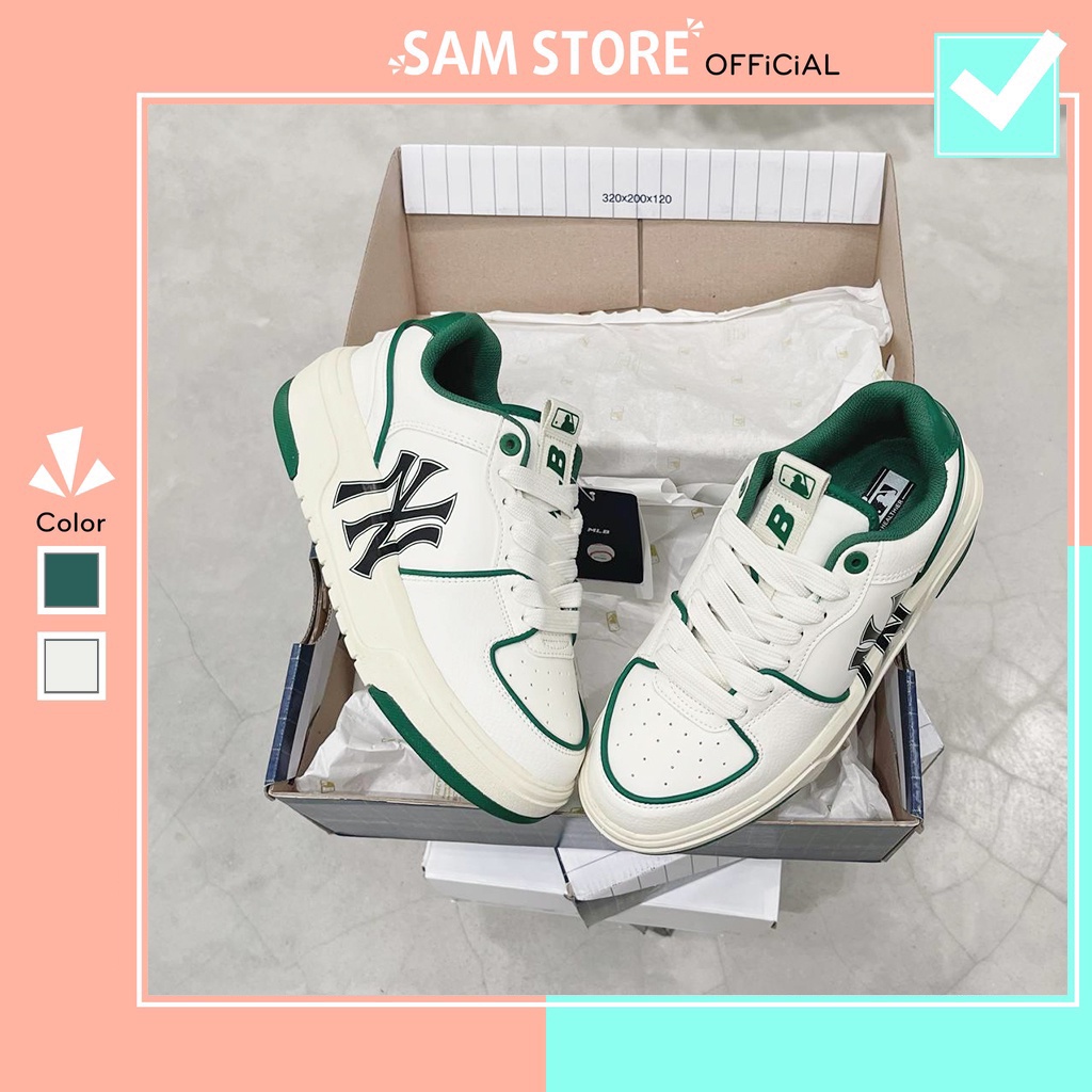 Giày MLB Nam Nữ, Giày MLB Chunky In 3D Đế Tăng Chiều Cao Thể Thao Thời Trang Hàng Đẹp Full Box Bill