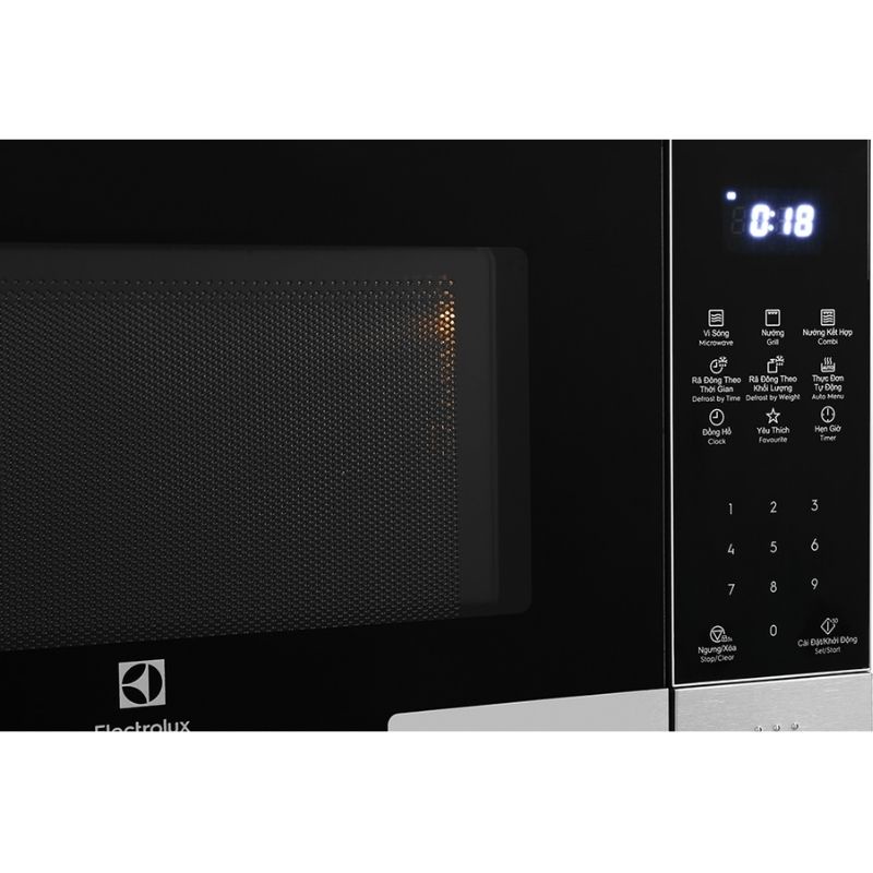 [FREESHIP HCM] Lò Vi Sóng Có Nướng Electrolux EMG23DI9EBP - Dung Tích 23 lít - Điều Khiển Cảm Ứng - Hàng Chính Hãng