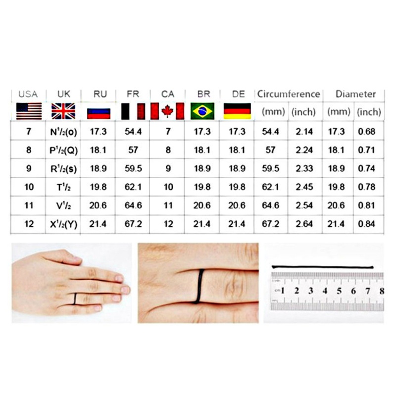 Nhẫn Khảm Đá Zircon Phong Cách Âu Mỹ Thời Trang Cho Nam Và Nữ