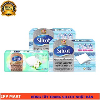 Bông tẩy trang Silcot Nhật Bản mềm xốp và êm ái