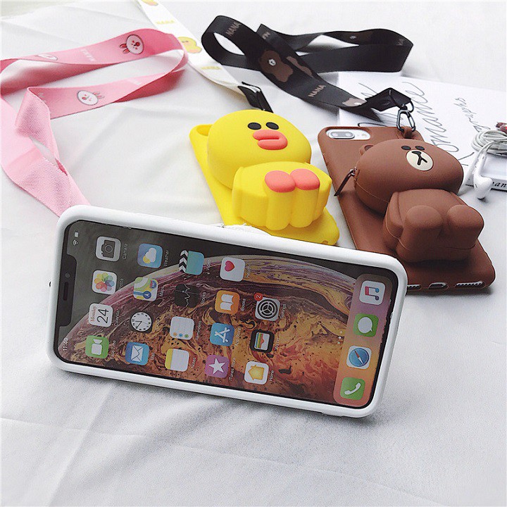 ỐP Gấu Ví OPPO Tặng Kèm Dây Đeo Cute | BigBuy360 - bigbuy360.vn