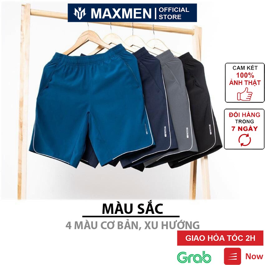 Quần sooc nam đẹp cao cấp thể thao unisex chất gió đẹp mặc ở nhà, tập gym, đi biển, đi chơi H5