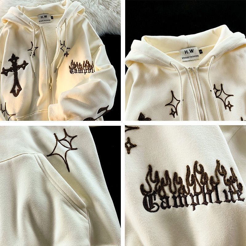 Áo khoác hoodie MMIOT Godmother cổ điển thêu họa tiết thời trang 2023