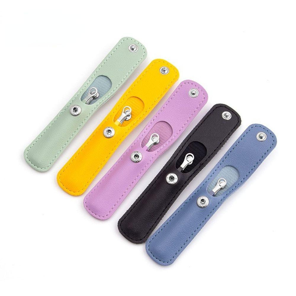 OCEANMAP Kéo Cắt Tỉa Lông Mũi Đầu Tròn Dạng Nhấn Bằng Thép Không Gỉ Tiện Lợi