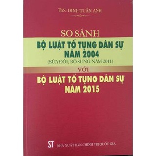 So sánh Bộ luật tố tụng dân sự năm 2004 với Bộ luật tố tụng dân sự năm 2015