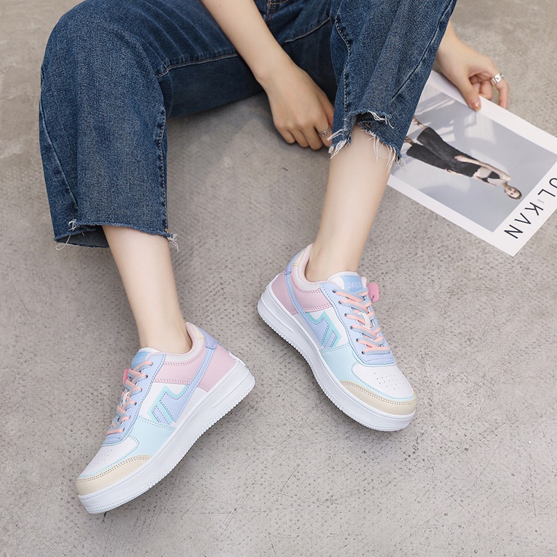 Giày thể thao nữ đẹp, giày sneaker nữ đi chơi phối màu xinh xắn PK 149