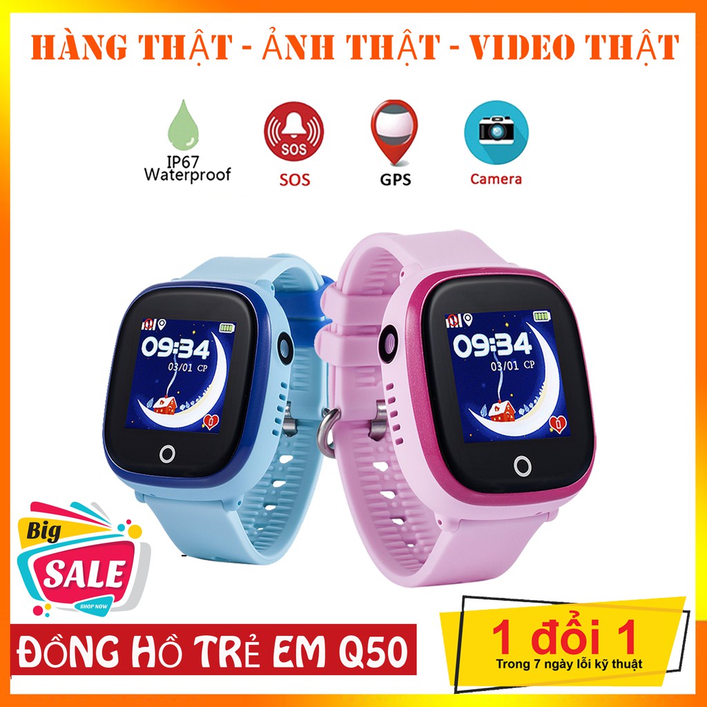 Đồng Hồ Trẻ Em Định Vị GPS Q50 CHÍNH HÃNG ĐA NĂNG AN TOÀN CHO TRẺ NHỎ💥SIÊU HOT💥