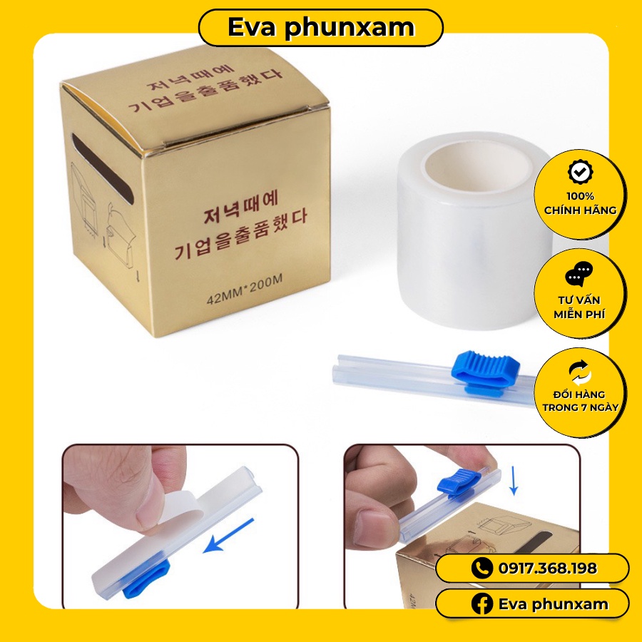 Màng bọc uốn mi- phun xăm