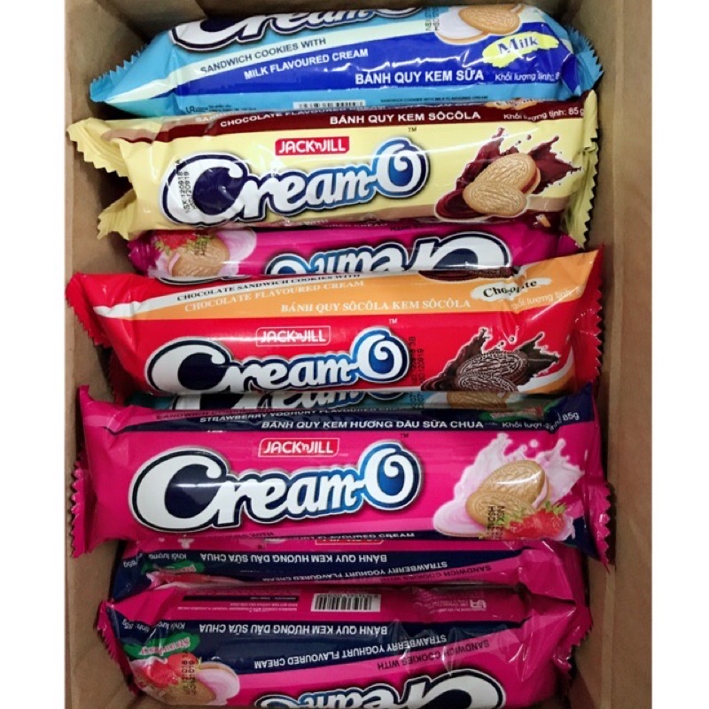 bánh quy cream-o gói 85g các hương vị