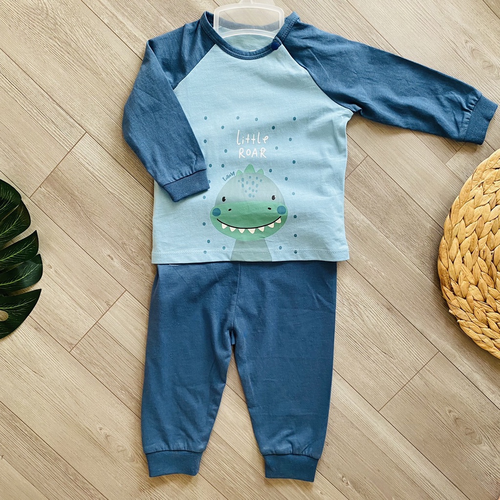 Bộ dài tay mỏng Lullaby bé trai NH451M