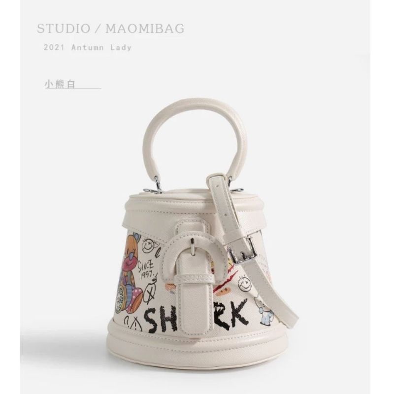 ✨ Túi Gấu Graffiti Xô - Túi Xách Nữ - Hàng Quảng Châu