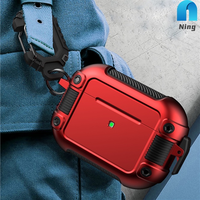 Vỏ Bảo Vệ Hộp Sạc Tai Nghe Bluetooth Không Dây Airpods Pro Công Tắc Chất Lượng Cao