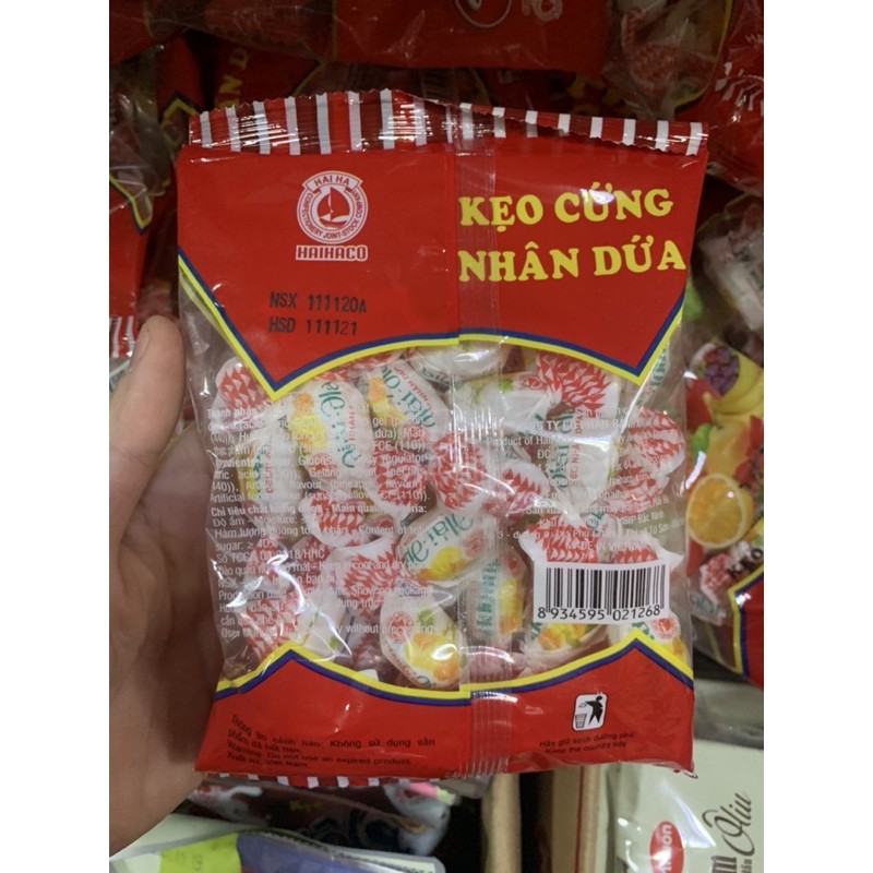 Kẹo Cứng Nhân Dứa Hải Hà 100g