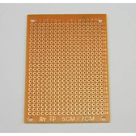 Bo lỗ 5x7cm / PCB 5x7cm