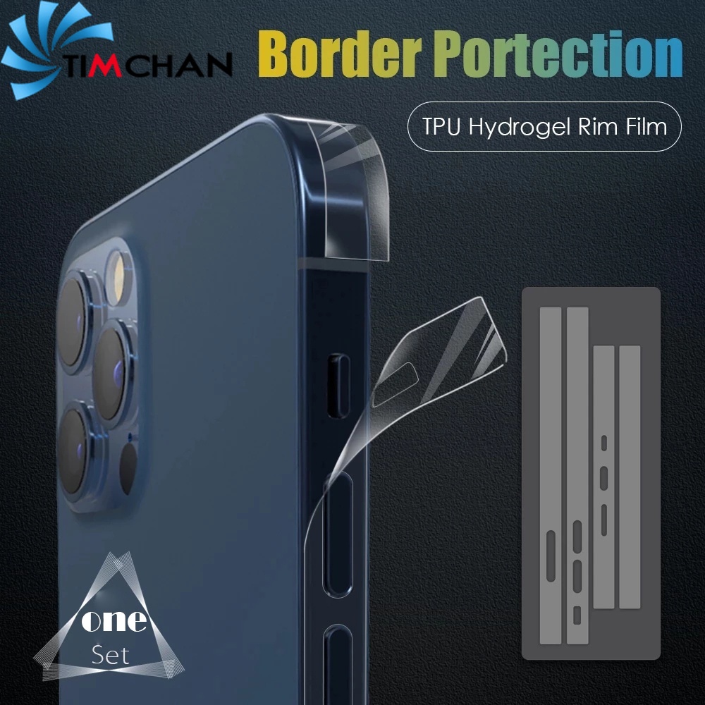 Miếng Dán Khung Ảnh Trong Suốt Cho iPhone 13 Pro Max